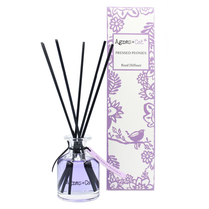 Coffret de 140 ml de diffuseur à roseaux - Pivoine pressée