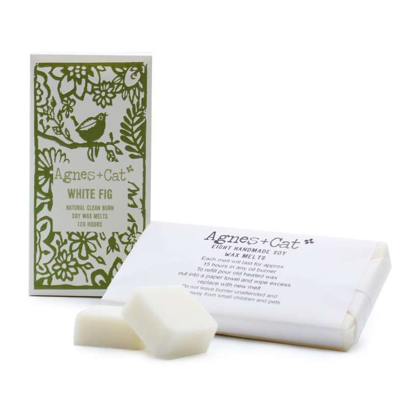 Coffret de 8 fondants de cire - Figue blanche