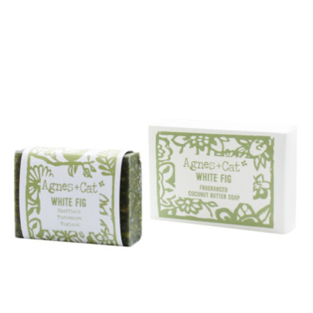 Savon artisanal 140 g - Figue blanche