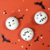Bombe de bain d'Halloween à la noix de coco et au citron vert