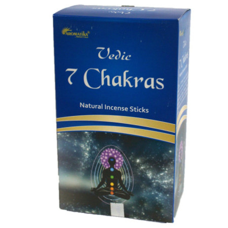 Védique - Bâtonnets d'encens - 7 chakras