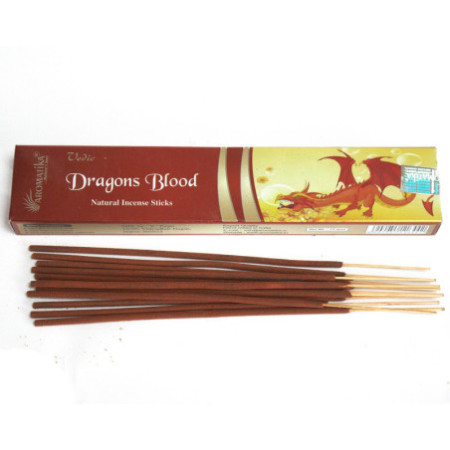 Védique - Bâtonnets d'encens - Sang de dragon