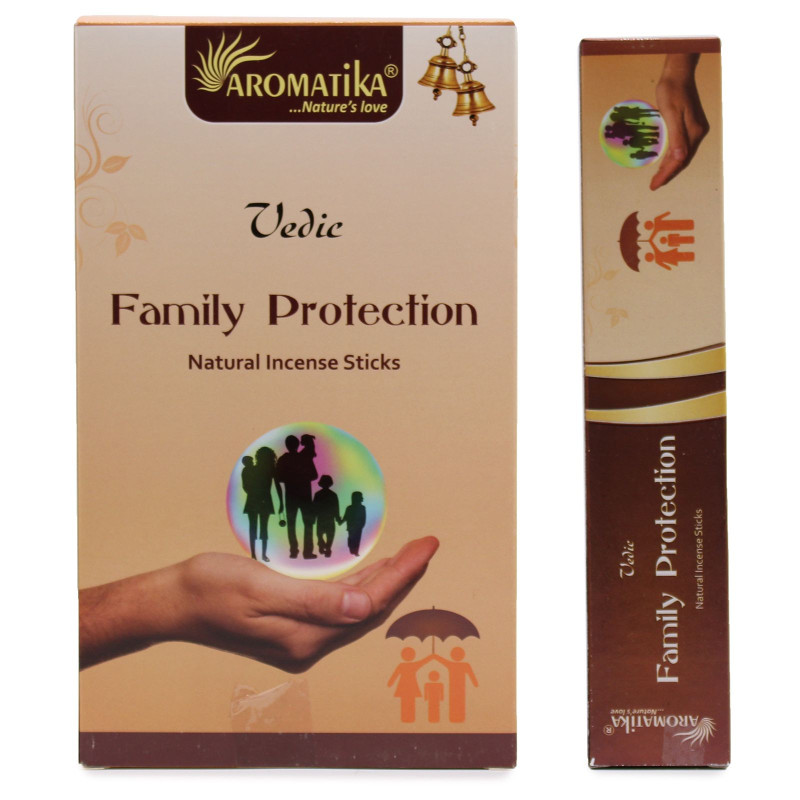 Bâtonnets d'encens védiques - Protection de la famille