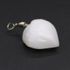 Pendentif cœur en sélénite