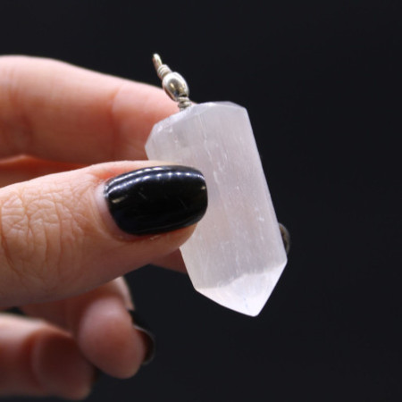 Pendentif Obélix en sélénite