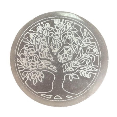Petite assiette de chargement 8 cm - Arbre de vie