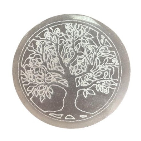 Petite assiette de chargement 8 cm - Arbre de vie