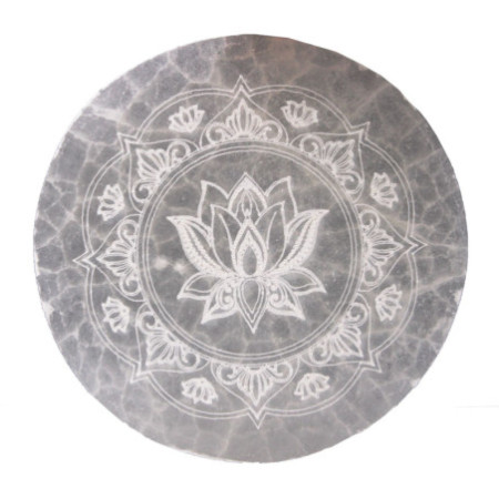 Assiette de charge moyenne 10 cm - Lotus Mandala