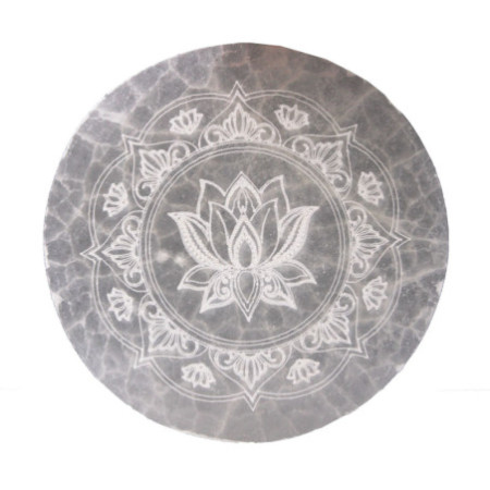 Assiette de charge moyenne 10 cm - Lotus Mandala
