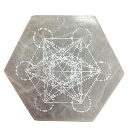 Plaque de charge hexagonale 18 cm - Direction et décision