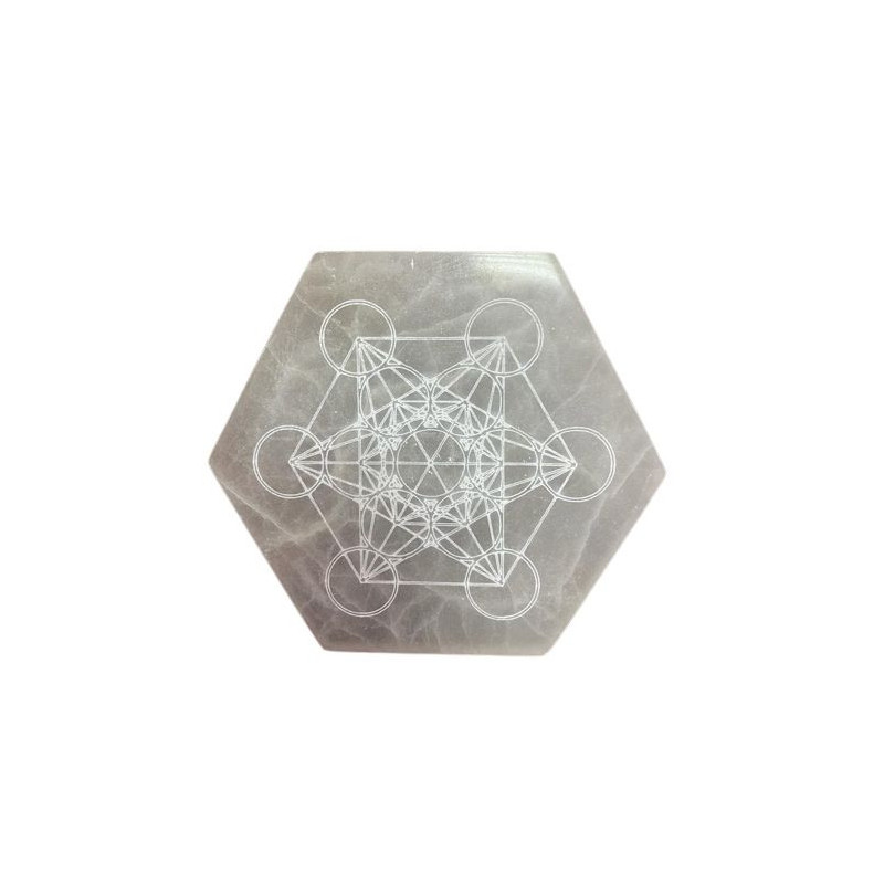 Plaque de charge hexagonale 18 cm - Direction et décision