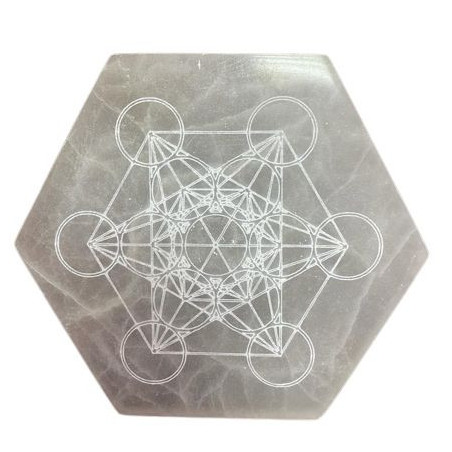 Plaque de charge hexagonale 18 cm - Direction et décision