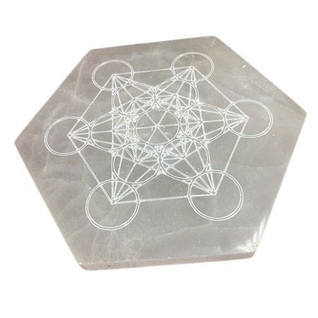 Plaque de charge hexagonale 18 cm - Direction et décision