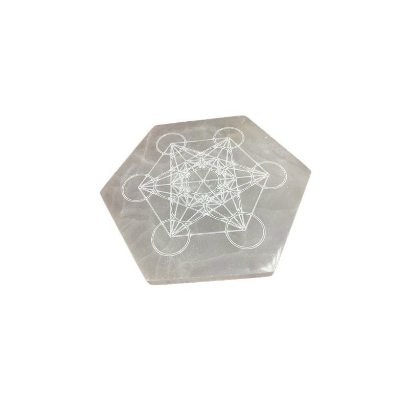 Plaque de charge hexagonale 18 cm - Direction et décision