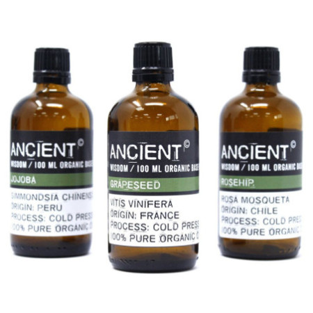 Huile de base biologique de noyau d'abricot - 100 ml