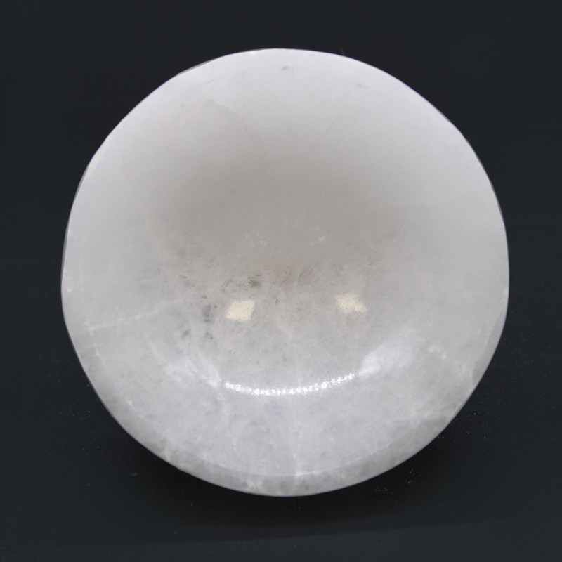Bol rond en sélénite - 10 cm