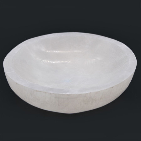 Bol rond en sélénite - 15 cm