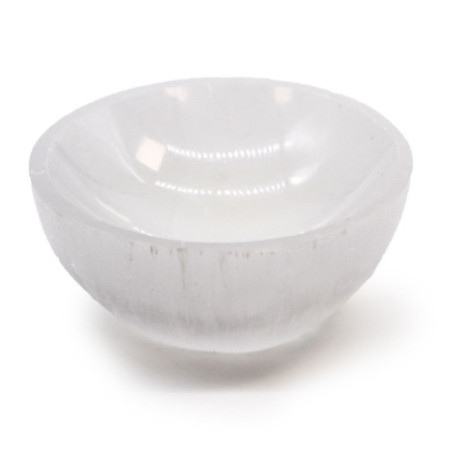Bol rond en sélénite - 8 cm