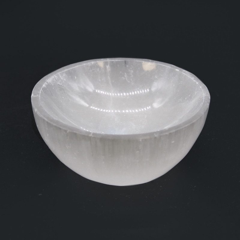 Bol rond en sélénite - 8 cm