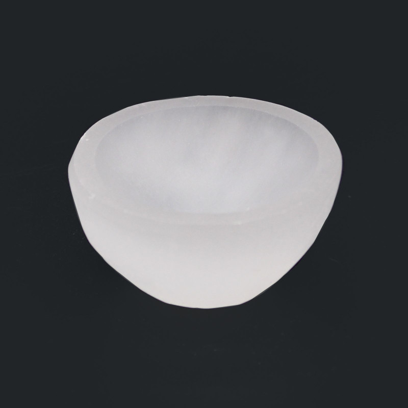 Bol rond en sélénite - 6 cm