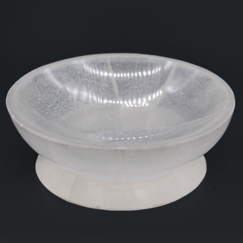 Bol rituel en sélénite - 15 cm