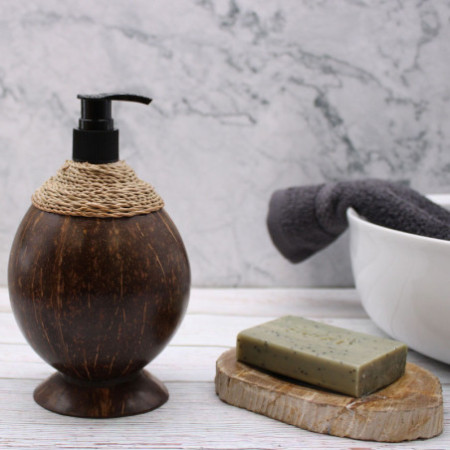 Distributeur de savon naturel à la noix de coco - 150 ml