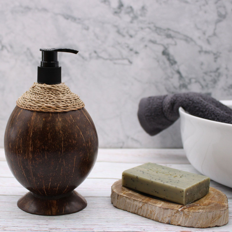 Distributeur de savon naturel à la noix de coco - 150 ml