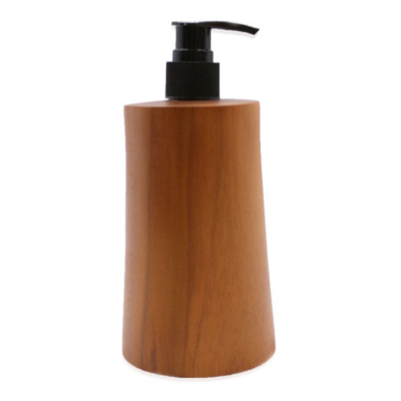 Distributeur de savon en teck naturel - Conique
