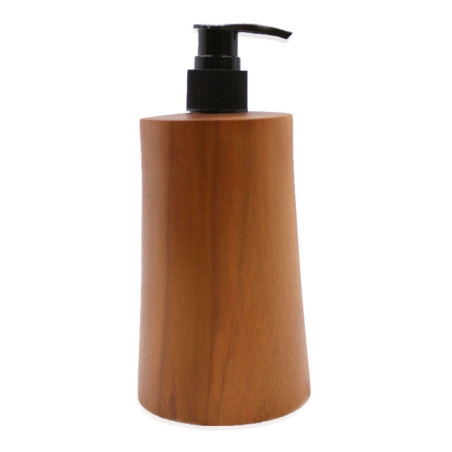 Distributeur de savon en teck naturel - Conique