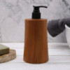 Distributeur de savon en teck naturel - Conique