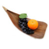 Ensemble de bols à fruits en feuille de cocotier - Naturel