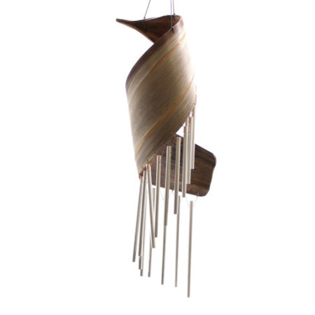 Carillons éoliens en feuilles de cocotier - Naturel