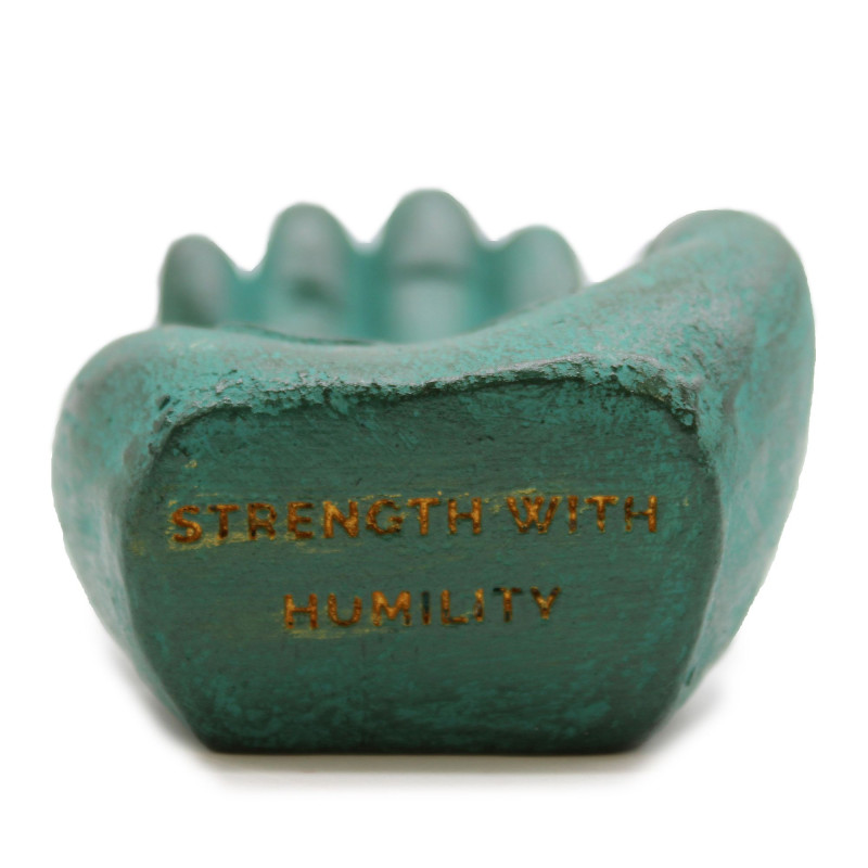 Brûle-encens à main - Force (vert)