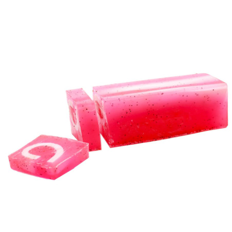 Framboise & Poivre Noir - Pain de Savon