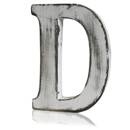 Lettres Shabby Chic - D