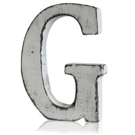 Lettres Shabby Chic - G