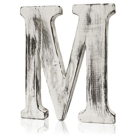 Lettres Shabby Chic - M