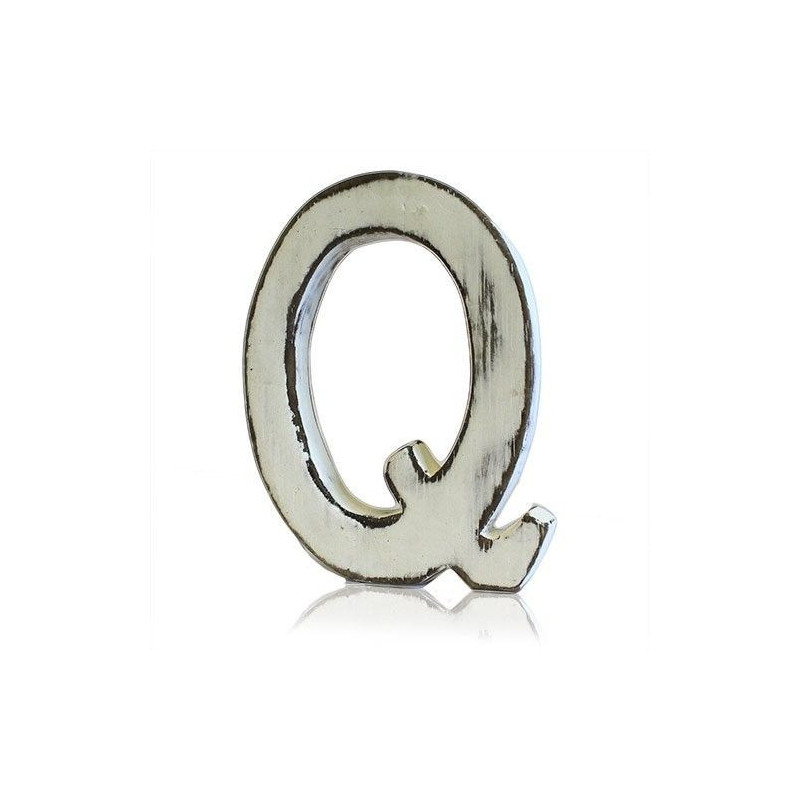 Lettres Shabby Chic - Q