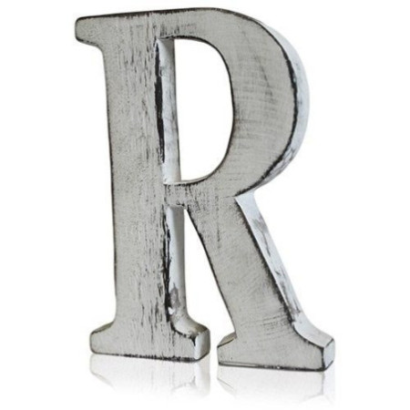 Lettres Shabby Chic - R