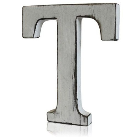 Lettres Shabby Chic - T