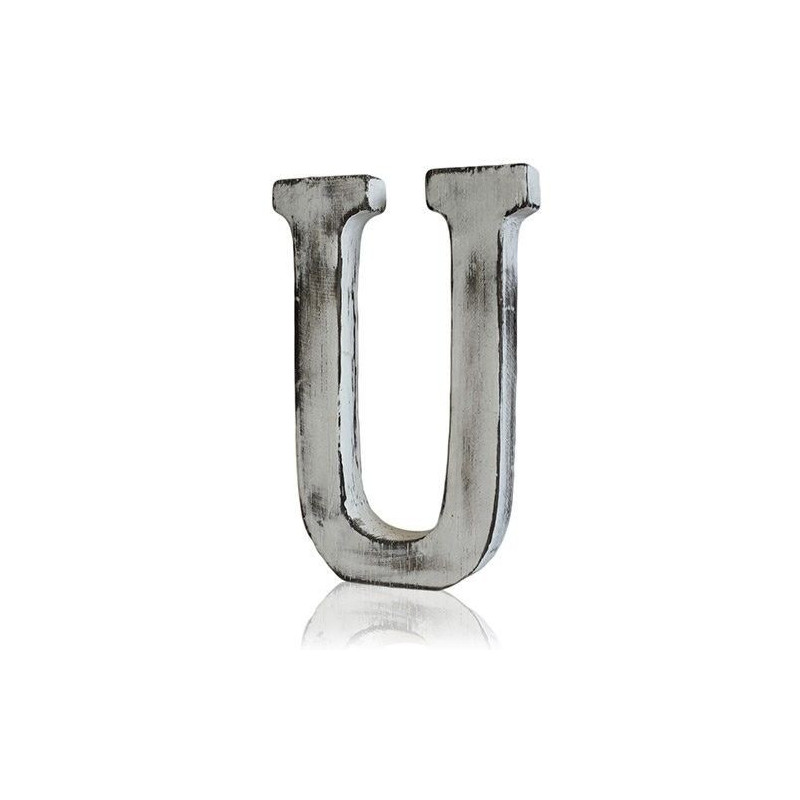 Lettres Shabby Chic - U