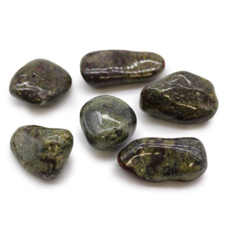 Sachet de 6 grandes pierres roulées africaines - Dragon Stones