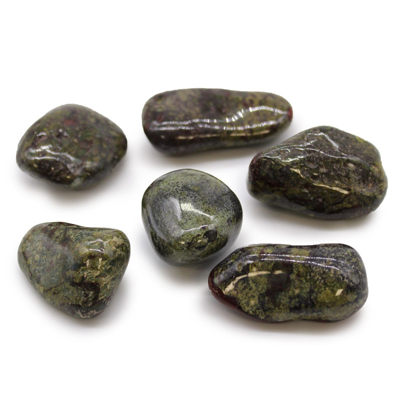 Sachet de 6 grandes pierres roulées africaines - Dragon Stones