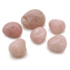 Sachet de 6 grandes pierres roulées africaines - Quartz rose