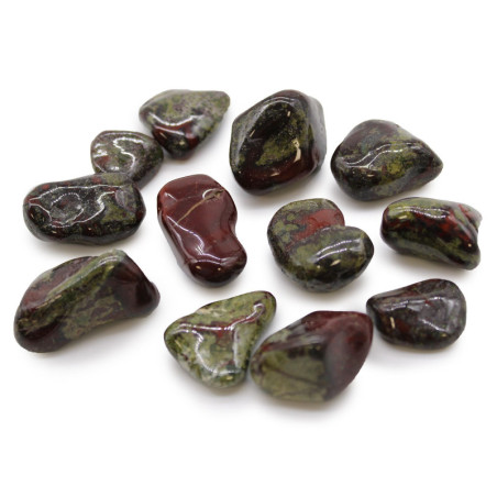Sachet de 12 pierres roulées africaines moyennes - Dragon Stones