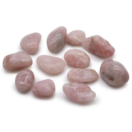 Sachet de 12 pierres roulées africaines moyennes - Quartz rose