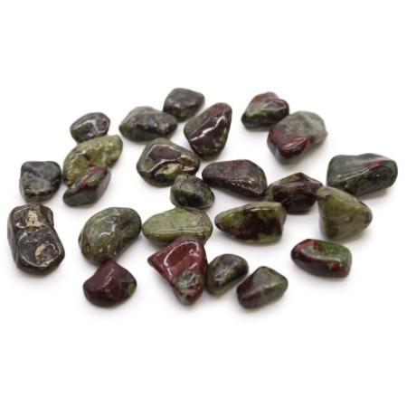 Sachet de 24 petites pierres roulées africaines - Dragon Stones