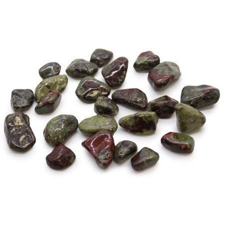 Sachet de 24 petites pierres roulées africaines - Dragon Stones