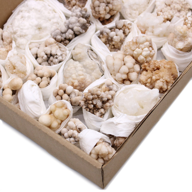 Spécimens minéraux - Calcite florale (environ 20 pièces)