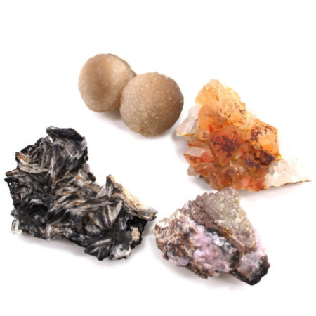 Spécimens minéraux - Pièces mixtes (environ 24 pièces)